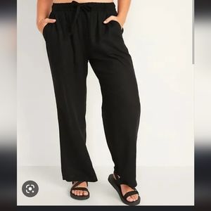 Wide Leg Linen Pant